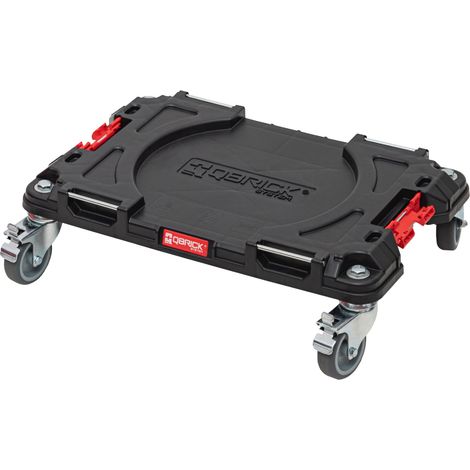 Toolbrothers RHINO L Carro de transporte móvil ECO Tablero de rodillos con ruedas giratorias metálicas y freno