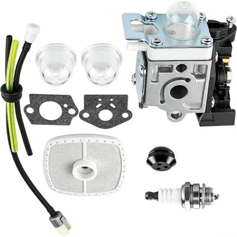 Kit de carburateur pour débroussailleuse Echo 225 Remplacement pour GT225 GT225i GT225L PAS225 PE225 PE225 SRM225 SHC225 RBK93 Pièces Kit de réparation de moteur (1/5)