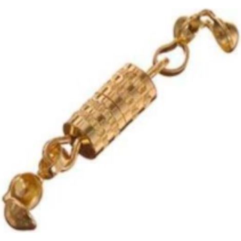 KNORR PRANDELL - 2 PEZZI - FERMAGLI PERCOLLANE A VITE 5MM - COLORE ORO