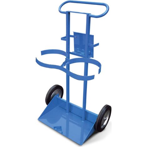 Schweißkraft Universal-Flaschenwagen für 2 x 10-20 l Flaschen