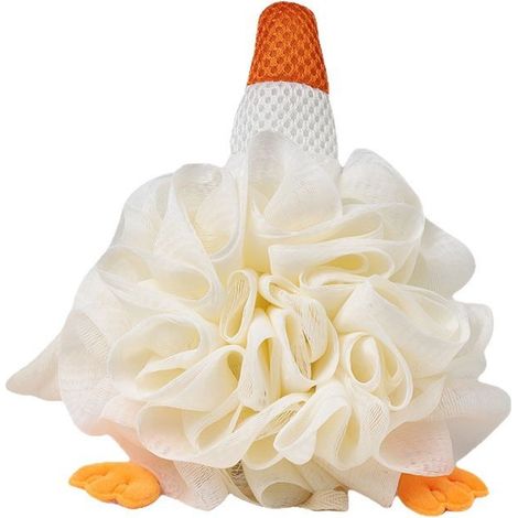 Éponge de bain exfoliante pour enfants avec un joli motif animalier, gommage corporel, boule de douche pour bébés, tout-petits et enfants, éponge de bain exfoliante douce, pouf en luffa au design colo (1/4)
