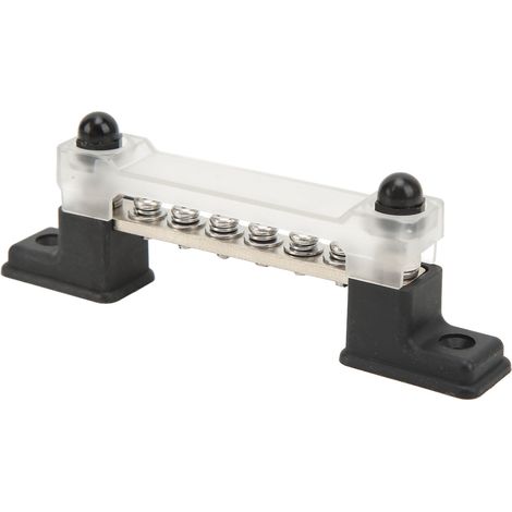 Bloc de distribution électrique 6 bornes, 12-48V 150A barre de jonction pour voitures, camping-cars, bateaux, yachts et camions (1/5)