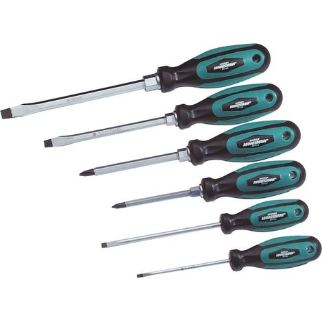 Brüder Mannesmann 6 Pz Set di Cacciaviti 11113/6 (1/3)