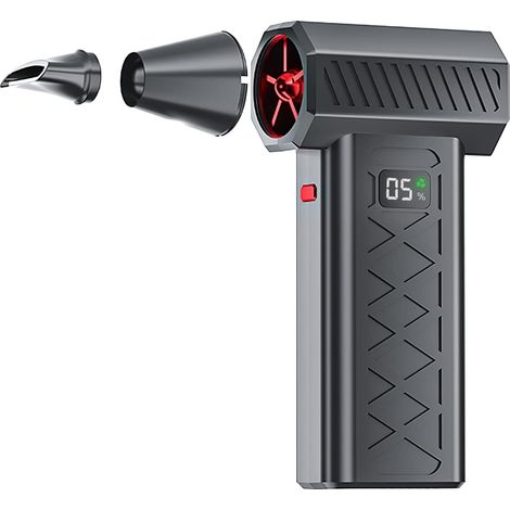 Soffiatore elettrico portatile per la polvere, per la pulizia, soffiatore d'aria portatile senza fili, aspirapolvere  Aspirapolvere elettrico con potenza di aspirazione (1/5)
