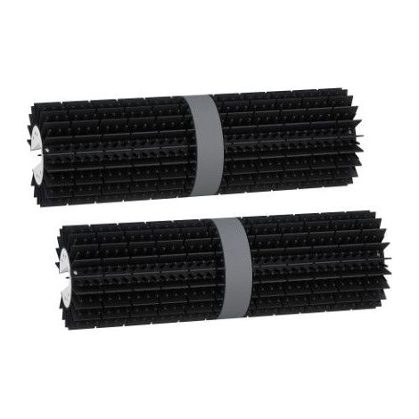 2 Rouleaux de PVC coloris noir pour chenille Robotclean 3