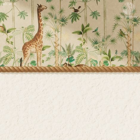 Lot 6 Moulures Décoratives Torsade Brut - 1.9x120 cm - Bois de hêtre massif - Style Parisien - A peindre (1/4)
