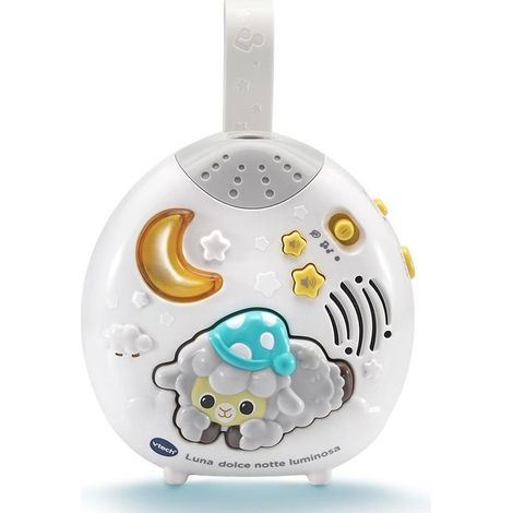 V-tech luce notturna per bambini grigia con suoni rilassanti (1/2)