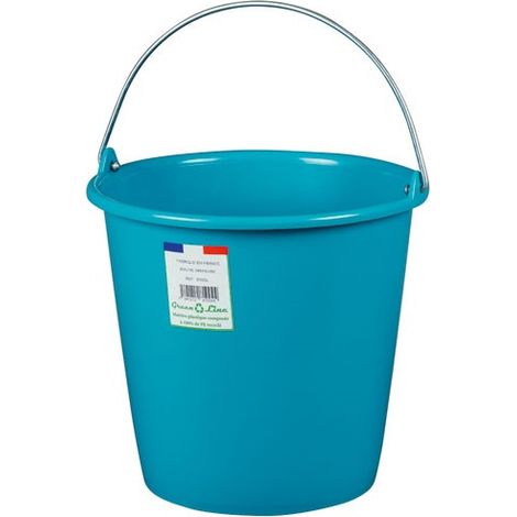 Messbecher 28 cm / 10 l Blau - Green Line - Aluminium und Kunststoff