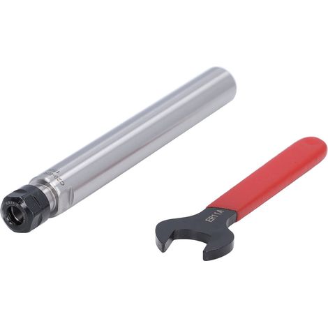 Kit de 2 rallonges de pince de défonceuse C20 à tige droite avec clé C20-ER11A-150L, longueur de tige 150 mm (1/5)