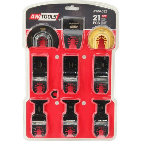 Awtools mt zestaw brzeszczotów 21szt. do urządzenia wielofunkcyjnego