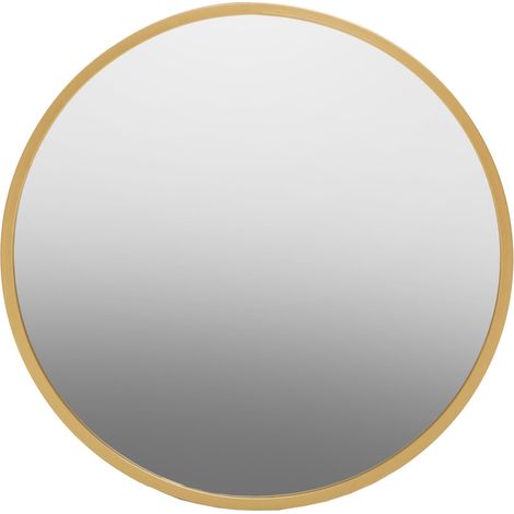 Premier Housewares Saska Gold Finish Wall Mirror (1/5)