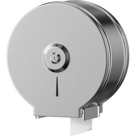 Distributeur de Serviettes en Papier - Distributeur de Serviettes en Acier Inoxydable verrouillable - Porte-Papier Toilette Professionnels - Diamètre 255mm Broche 40mm (1/5)