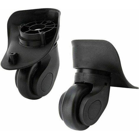 Roues de valise 2PCS – PVC léger et résistant – Diamètre 5 cm – Pivotantes 360° – Installation facile – Pour bagages et valises