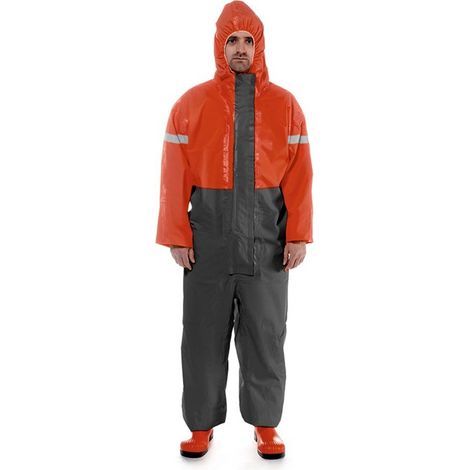 Combinaison de protection anti-éclaboussures Flexothane – Taille XXL – Tissu respirant et léger – Protection contre produits chimiques et poussières – Drager