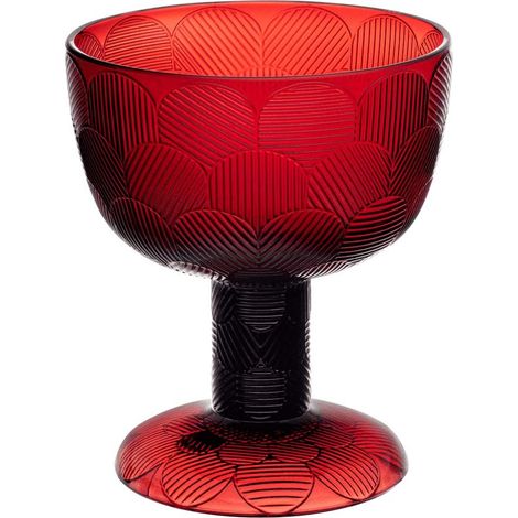 Bol en verre canneberge 14,5 cm (1/3)