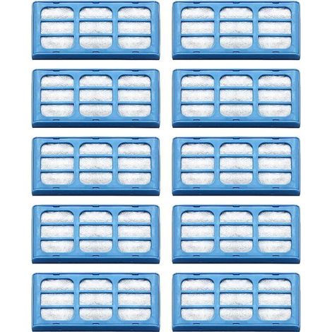 Filtre Fontaine Eau Chat, Cartouches de Filtre Compatibles avec Cat Mate & Dog Mate Source Filtre Purification d'eau pour Animaux de Compagnie par (Lot de 10) (1/5)