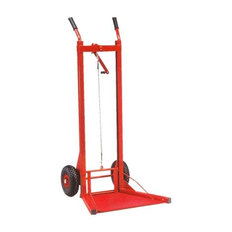 Carrello per damigiane con regolatore (morsettorapido made in italy)