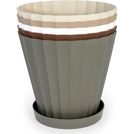 Doric maceta ø22 x 20 - size antracita (1/4)