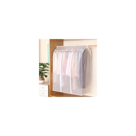 Sac de Rangement Imperméable à Fermeture Éclair 3D, Antipoussière, Suspension pour Vêtements