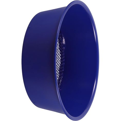 Tamis de Jardinage en Fer Bleu Maille Fine pour Tamisage de Sol et Pierres, Outil Robuste et Résistant pour Plantation en Extérieur (1/5)