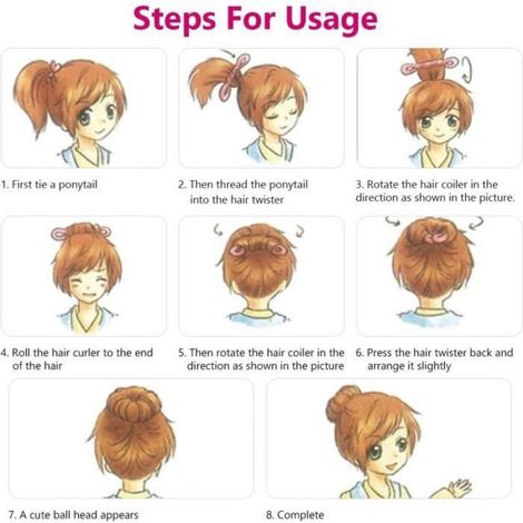 Chignon Magique - Kit 4 Pièces - Pour Cheveux Tous Types - Fixation Invisible - Usage Quotidien (1/4)