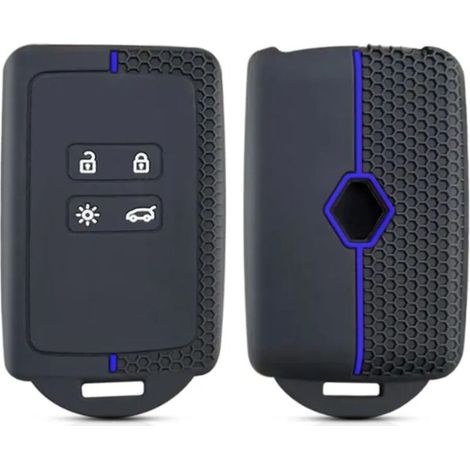 Coque de protection pour clé et carte Renault. compatible avec les modèles Clio 4. 5. Austral. Arkana. Captur. Megane. Zoe. Koleos (1/2)