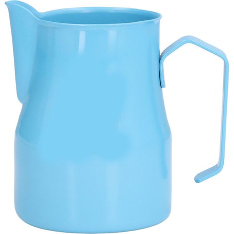 Pitcher à lait inox 550ml design crâne et bec verseur ergonomique pour mousseur à lait (1/5)