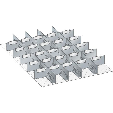 Lista Set Schlitzwände und Trennbleche 27x36E (BxTxFH) 459x612x50mm