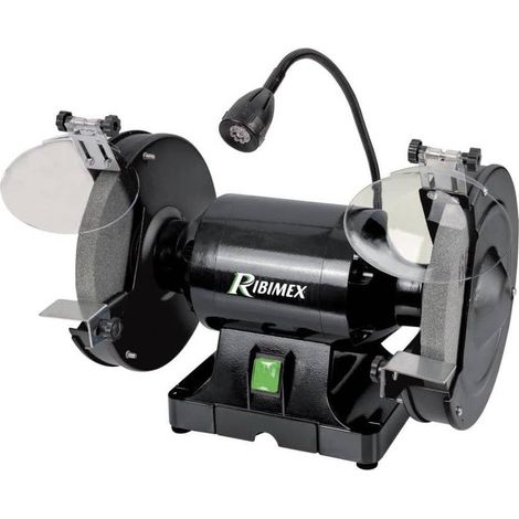Touret à Meuler 200 mm 400W - Avec Lumière - Précision et Efficacité - Fiable - D-Work (1/2)