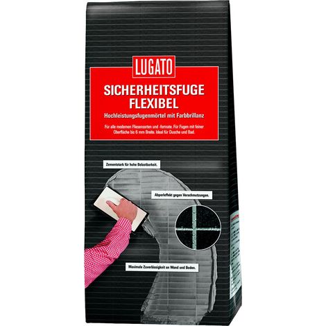 Sicherheitsfuge Flexibel 5 kg, anthrazit