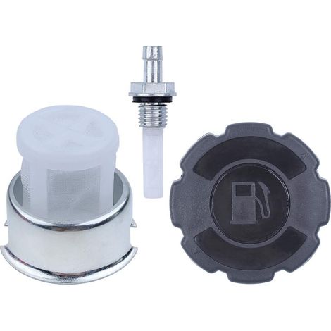 Ensemble joint filtre de bouchon de réservoir de carburant compatible avec HONDA GX120 GX160 GX200 GX240 GX270 GX340 GX390 Moteur Générateur 5,5HP 6,5HP 11HP 13HP (1/5)
