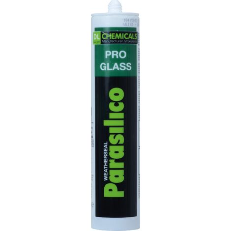 Mastic silicone pro-glass - Modele : Cartouche - Contenance : 300 mL - Couleur : Translucide - DL