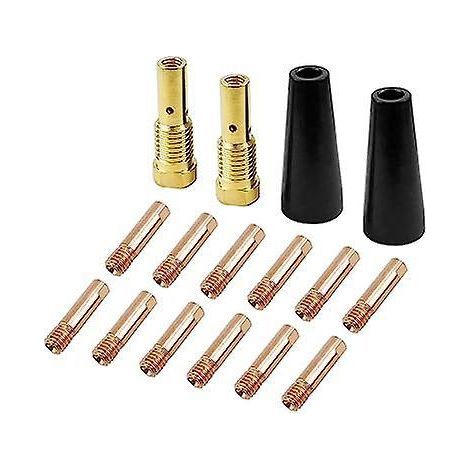 Kit de buses à flux sans gaz de 0,03" pour soudage MIG, compatible avec les modèles Century, Forney, Titanium, Lincoln, Craftsman et Chicago. (1/3)