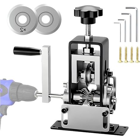 Denudeur Cable Electrique 1-21 mm Machine Denuder le cuivre Pince à dénuder Avec 2 lames (1/5)