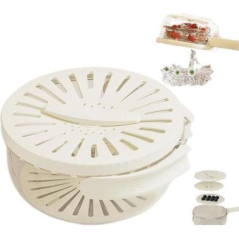 Bol à laver multifonction pour fruits et légumes, panier égouttoir avec couvercle, passoire avec poignées pliables