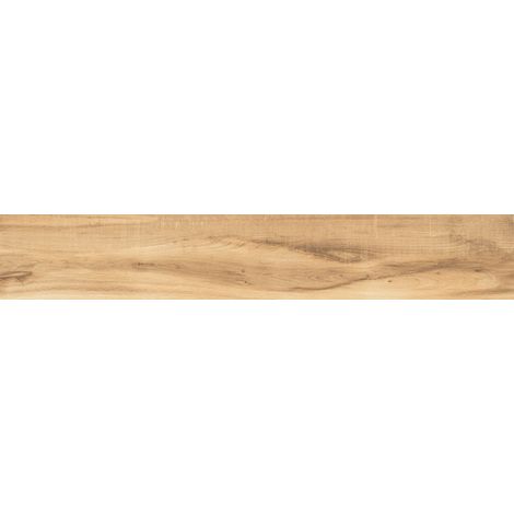 Mexen Indica Gres émaillé rectifié Honey G1, carreau effet bois sol-mur 120 x 20 cm, mat - TL604-120-020-03 (1/3)