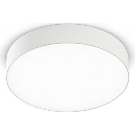 GPL261N- PLAFONIERA IN ALLUMINIO BIANCO A LED 4000K 1620LM 20W D.21CM (1/2)