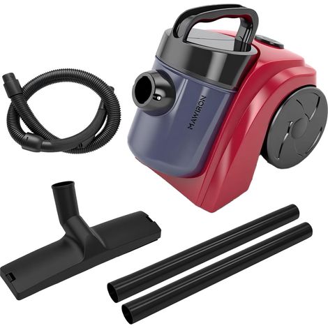 Aspirapolvere a traino senza sacco, leggero, per tappeti e pavimenti duri, rosso, Whirlwind, aspirapolvere con filo (1/5)
