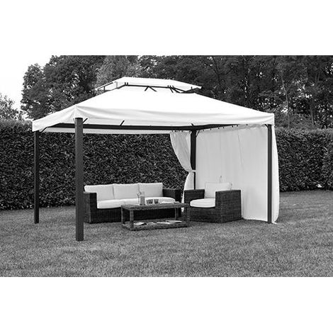 Telo per gazebo da giardino 4x3 mt in alluminio