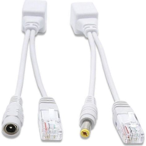PoE-Konverter, passiver PoE-Injektor und -Splitter für Kameras, einfache Installation