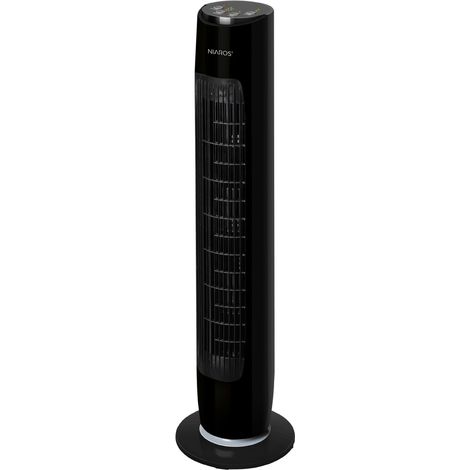 Ventilador Torre con Mando 79cm 45w 220-240v Negro GARSACO (1/5)