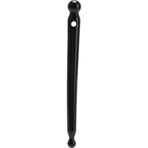 Bâtonnet de massage par points d'acupuncture pour le corps et le visage, bâtonnet de déblocage des méridiens, masseur musculaire, stylo d'acupuncture en céramique, bâtonnet de massage, noir (1/5)