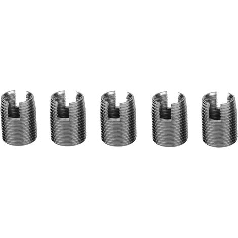 Un jeu d'inserts filetés autotaraudeurs à 3 trous en acier inoxydable SUS303 de type 302 (7) (1/5)