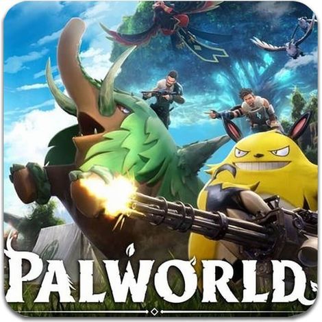 2 unités de sous-verres Palworld Gam (1/3)