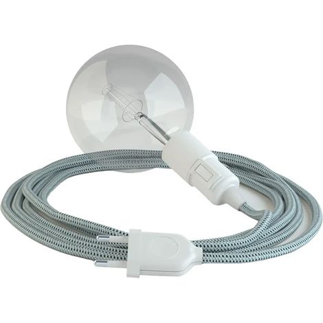 Lampe suspension creative cables rt14 3d câble textile 3 m (1/3)