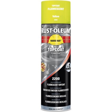 Peinture fluorescent - RUST-OLEUM - Jaune 2242