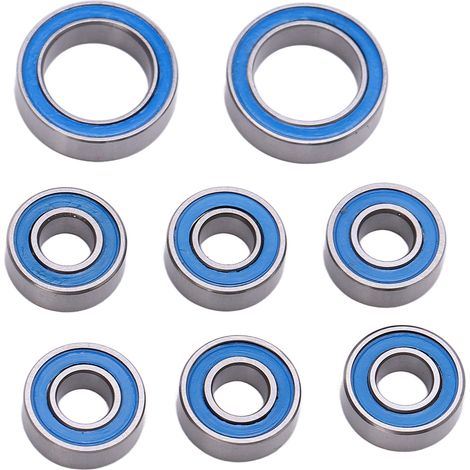 Kit de 8 roulements à billes étanches pour moyeu de roue de voiture RC Traxxas 1/10 4x4 4wd Slash Stampede Rustler (1/5)