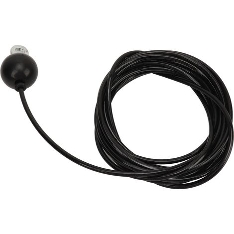 Câble de poulie noir pour système de poulie de fitness, câble en acier robuste de 5 m pour salle de sport et exercices à domicile. (1/5)