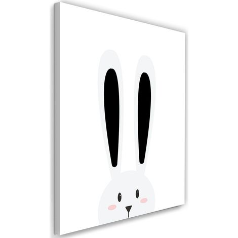 Tableau sur toile Animaux de lapin 40x60 (1/5)