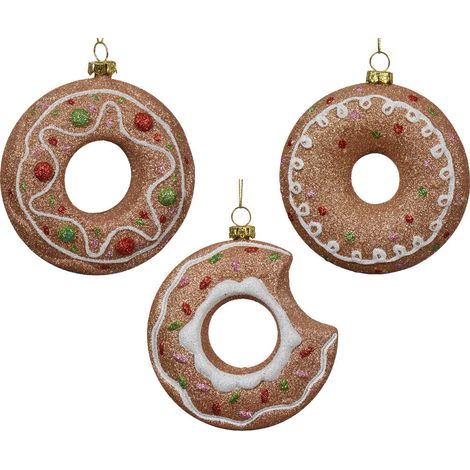 kaemingk KAEMINGK - Tris Appendino Donuts natalizio Cod. 029783
